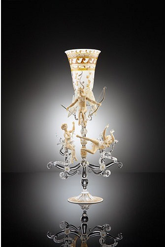 Lucio Bubacco, Mythology (Romantic No. 16): Paris and Helen
2009, Glass