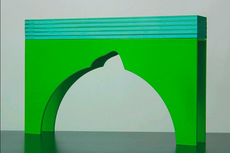 Bohmil Elias, Jr., Green Bridge
2012, Glass