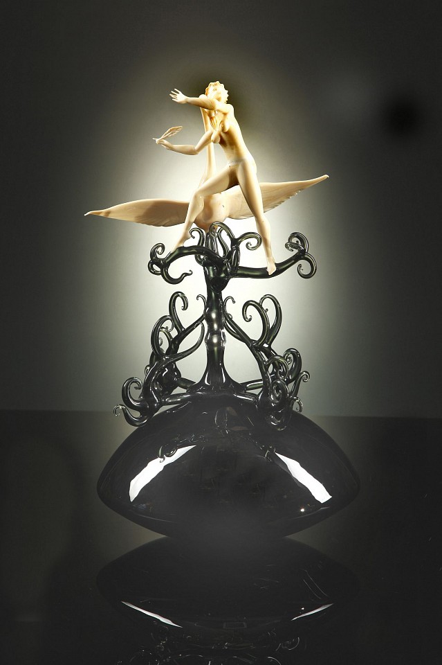 Lucio Bubacco, Leda and the Swan
2000, Glass