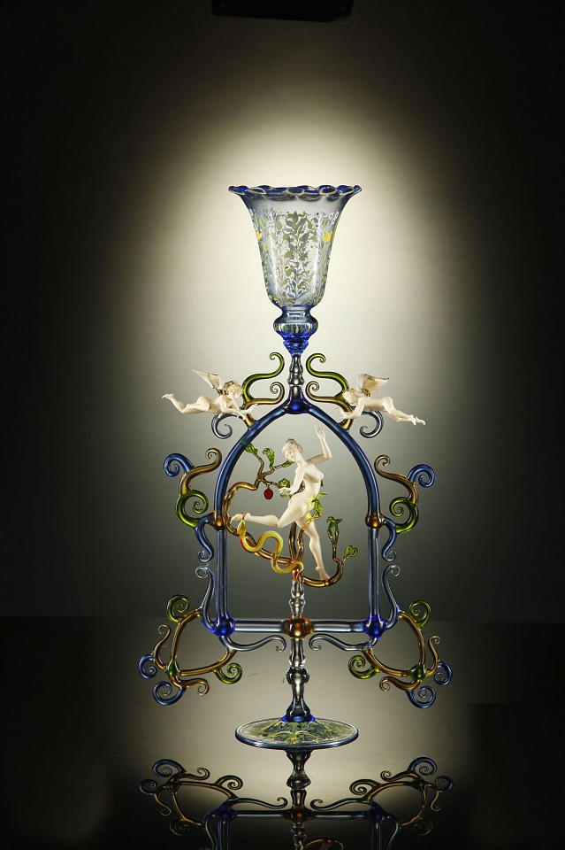 Lucio Bubacco, Eternal Temptation Variation: Paradiso Goblet No. 1
2008, Glass