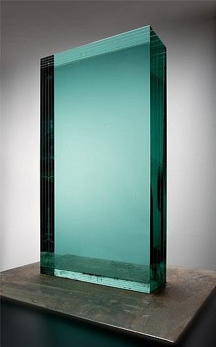 Vladimir Kopecky, Tombstone
1996, Glass and bronze