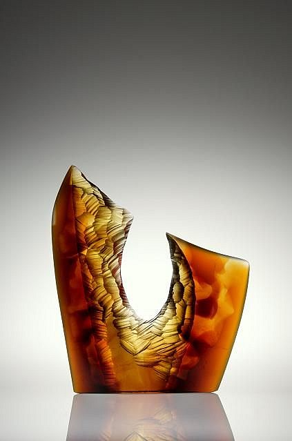 Peter Bremers, Canyons & Deserts 43, Marble Wash
2010, Glass