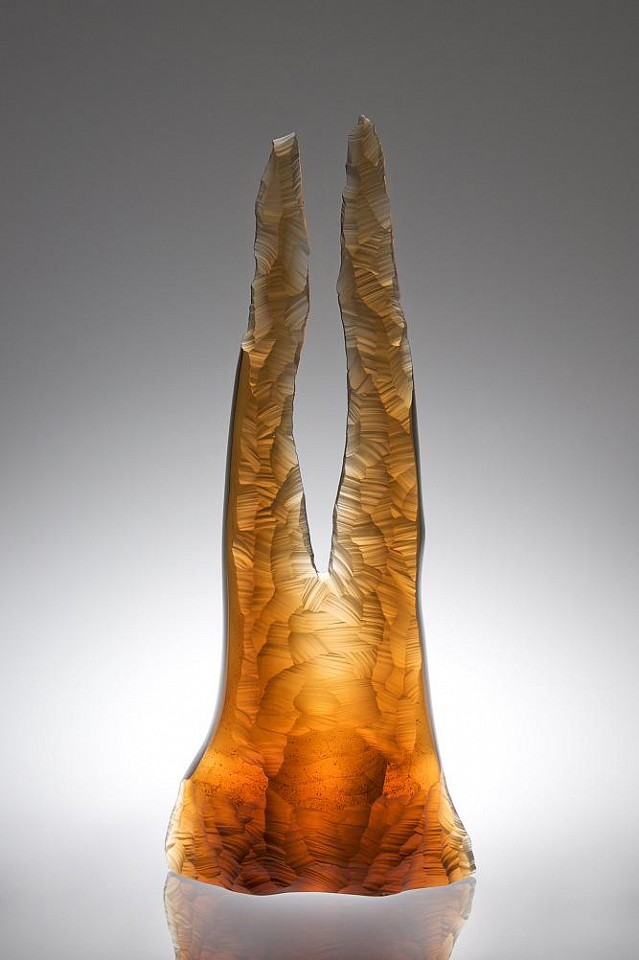 Peter Bremers, Canyons & Deserts 48, Rabbit Ears
2010, Glass