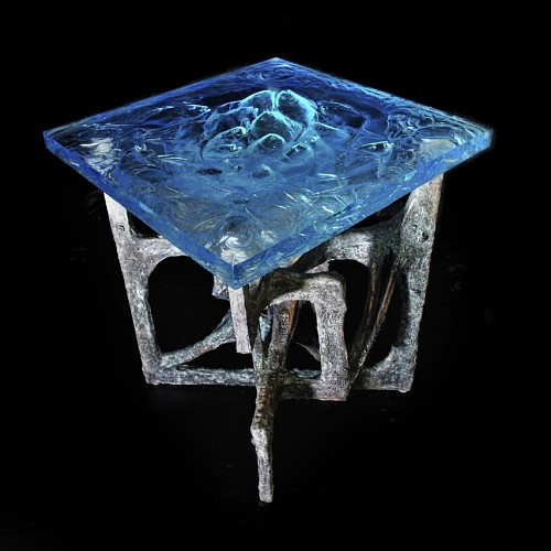 FISH TABLE J Rybak 2012 104 x 104 cm h 98 cm, photo 2