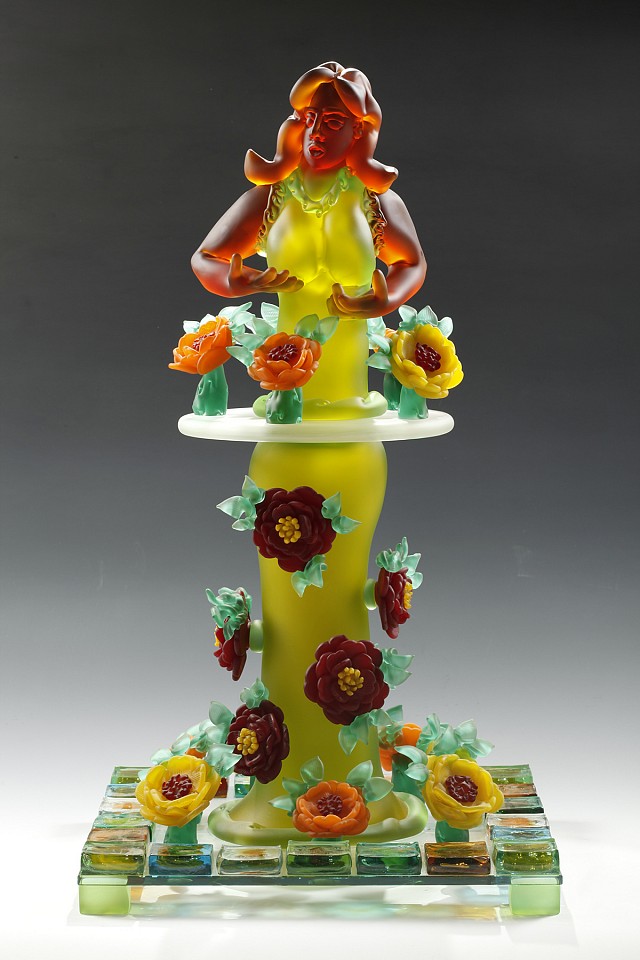 Richard Jolley, Flowering #4
2008, Glass